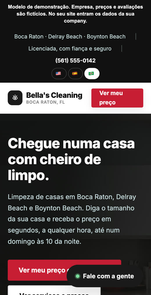 Modelo Preto e branco